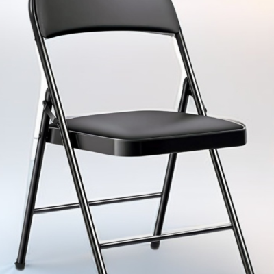 Rent a Black Folding Chair (Padded Seat)